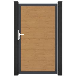 GroJa Individueel poort BasicLine PVC-steekzaun 3