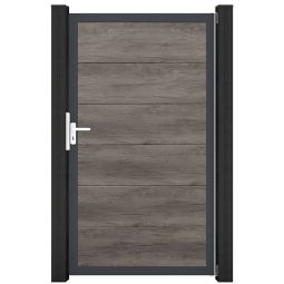 GroJa Einzeltor BasicLine PVC-steekzaun Monument 3