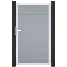 GroJa Enkelsection BasicLine smal PVC-steekzaun 3