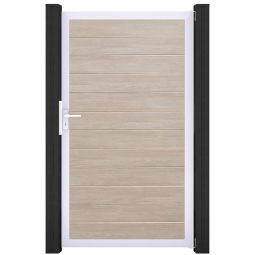 GroJa Einzelpoort BasicLine smal PVC-steekzaun 3