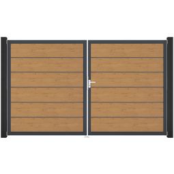 GroJa Doppelpoort BasicLine Premium PVC-steekzaun 5