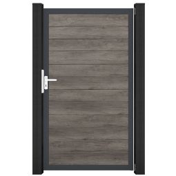 GroJa Einzeltor BasicLine schmal PVC-Steekzaun 3