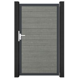 GroJa Einzelpoort BasicLine smal PVC-steekzaun 3
