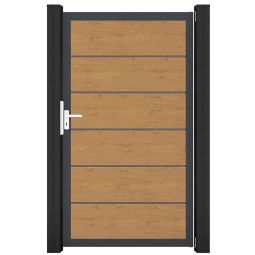 GroJa Enkelpaal BasicLine Premium PVC-steekzaun 3