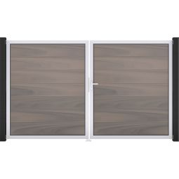 GroJa Doppeltor Solid Grande Steekzaun 3