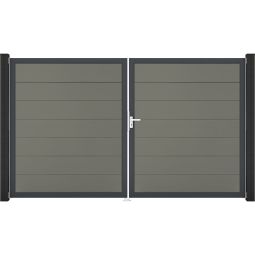 GroJa Doppeltor Solid Grande Steekzaun 5