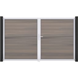GroJa Doppelpoort Solid Steekzaun Bi-Color 4