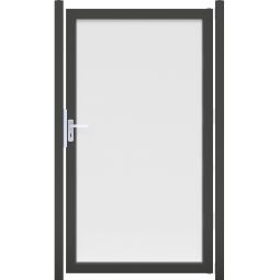 GroJa Individuele poort Ambiente Glas-schutting 5