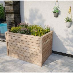 T&J VEIJLE-Verhoogde plantenbak Lariks 4