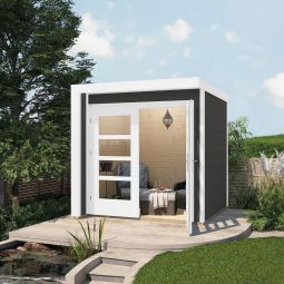 weka Designhuis 262 antraciet tuinhuis 3