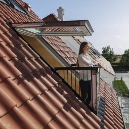 VELUX GDL Cabrio hout/den ENERGIE 4