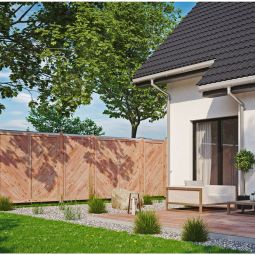 T&J Schutting ESBJERG Larikswood Aansluiting 4
