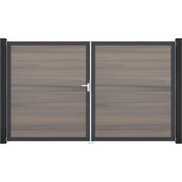 GroJa Doppelpoort Solid Steekzaun Bi-Color 3