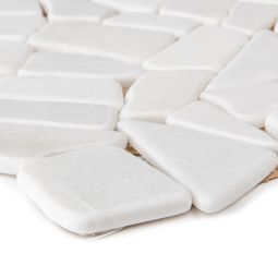 Wellker natuursteenmozaïek Recife Bianco Carrara 3