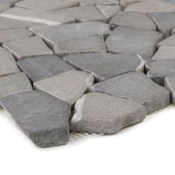 Wellker Natuursteenmozaïek Recife Graphite 30,5x30,5 3