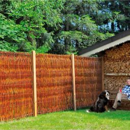 T&J FUEGO Wilgengevlechtwerk schutting 4