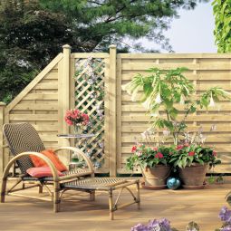 TraumGarten schutting Hout XL privacy 5