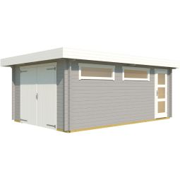 WEKA Enkele garage 441 Hout 3