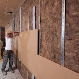 Knauf Gipskartonplaat-Geluidsisolatie Silentboard GKF Gipsplaat 3