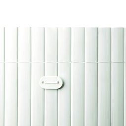 Privacymat PVC Bevestigingskit Wit 3