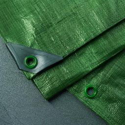 Afdekzeil met ogen Groen Weefselfolie 3