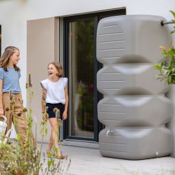 Garantia Regenton CUBUS Tuintank betongrijs 6