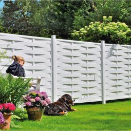 T&J Lamellenomheining LIGHTLINE Afwerkingselement Schutting 5