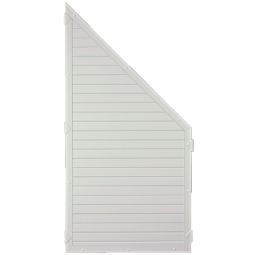 T&J Schutting LIGHTLINE Schuinelement wit 4