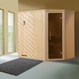 weka Sauna Hoeksauna VARBERG Fichte 9