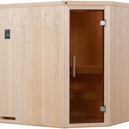 weka Sauna Hoeksauna VARBERG Fichte 7