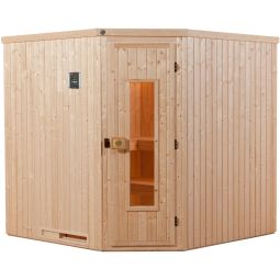 weka Sauna hoeksauna VARBERG natuurlijk 5