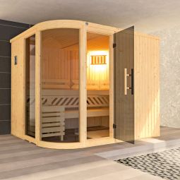 weka Sauna Designsauna SARA met 3