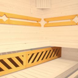 weka Designsauna Hoeksauna KEMI Spar 7