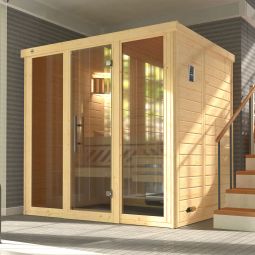 weka Sauna Elementsauna KEMI met 3
