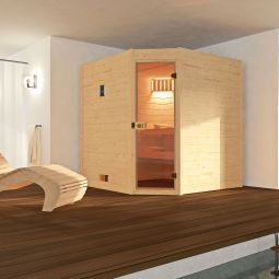 weka Sauna Hoeksauna VALIDA Massief 7