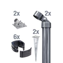Alberts hoekset Fix-Clip Pro® antraciet-metallic 3