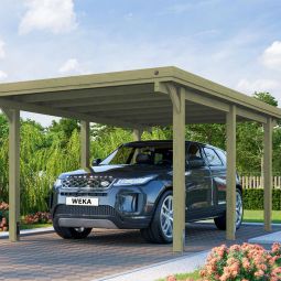 weka enkelvoudige carport 617 Onderstand 3