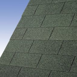 Karibu dakshingles rechthoek donkergroen bitumendakshingles 3