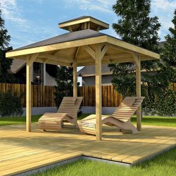 weka houten paviljoen 