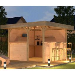 weka houten paviljoen tuinhuisje 657 6