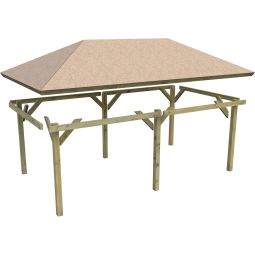 Karibu Paviljoen Perida Houten paviljoen 7