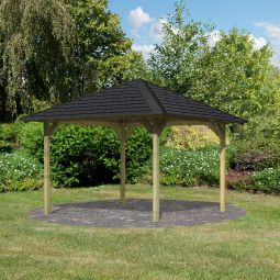 Karibu Pavillon Cordoba Sparset Houten 3