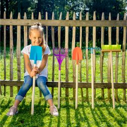 Windhager kinderveegbezem met steel 3