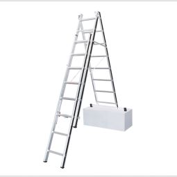 Hymer ALU-PRO multifunctionele ladder driedelig 4