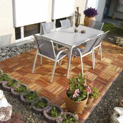 florco kliktegel Hout Acacia 5