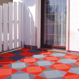 florco kliktegel kunststof classic grijs 4