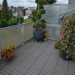 florco WPC kliktegel antraciet 5