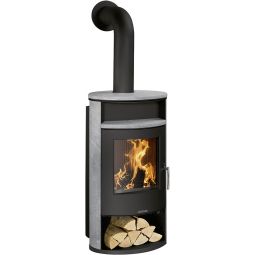 Justus Kaminofen Island Aqua waterkachel 9