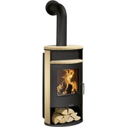 Justus Kaminofen Island Aqua waterkachel 10