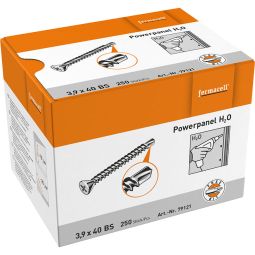 fermacell Powerpanel H2O schroeven met 3